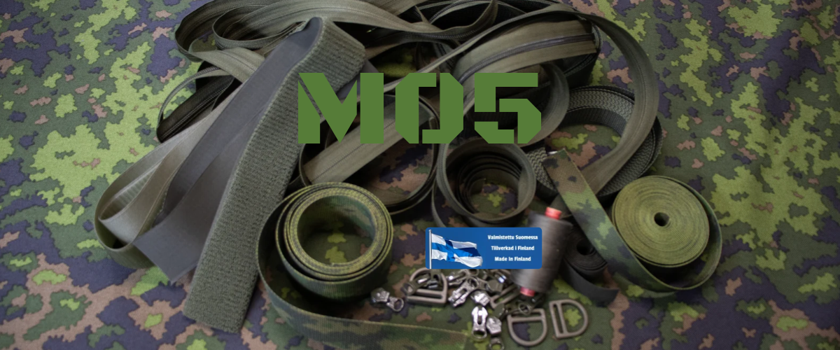 R.A.T. GEAR M05 kuosin tuotteiden valmistusmateriaaleja