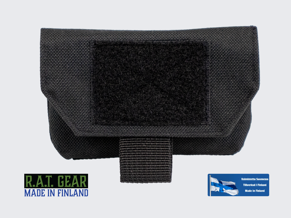 Utility Pouch RG-VT-06 for Rubber Gloves Black