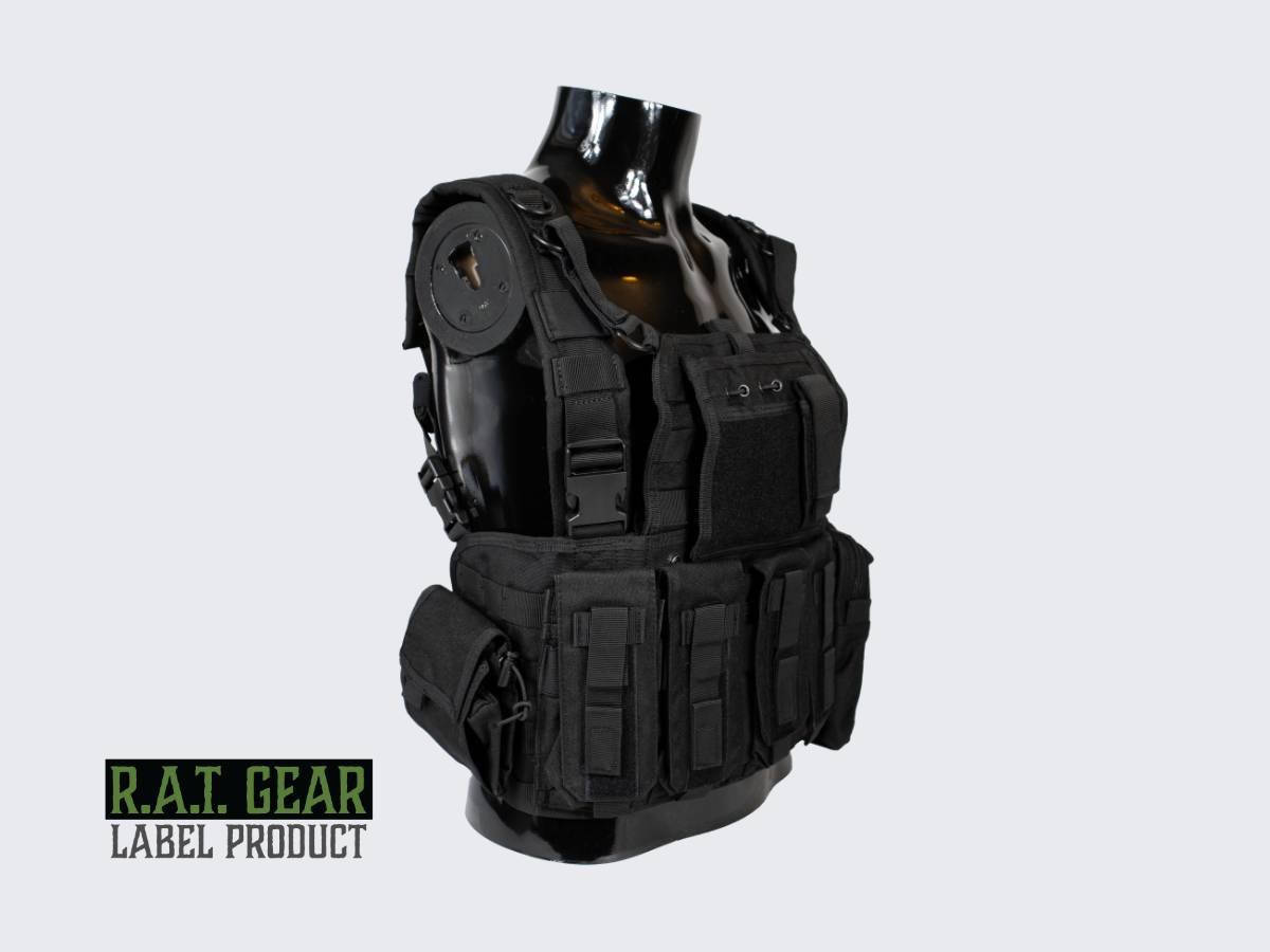 Monipuolinen, erittäin laadukas ja tukeva rintatelakka VT-99 runsailla varustetaskuilla tarvittaville varusteille. A really versatile, very high-quality and sturdy chest rig VT-99 with plenty of equipment pockets for the necessary equipment.