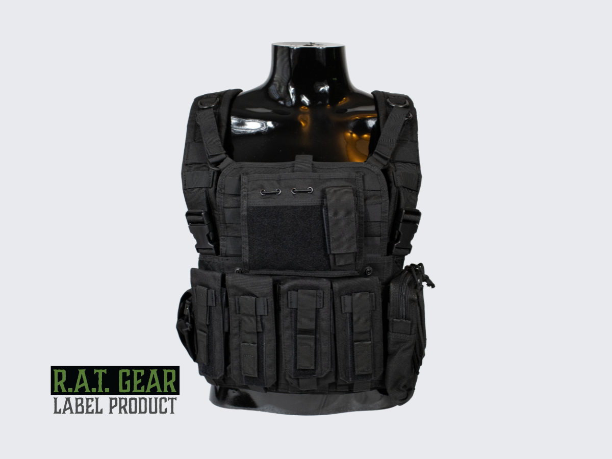 Monipuolinen, erittäin laadukas ja tukeva rintatelakka VT-99 runsailla varustetaskuilla tarvittaville varusteille. A really versatile, very high-quality and sturdy chest rig VT-99 with plenty of equipment pockets for the necessary equipment.