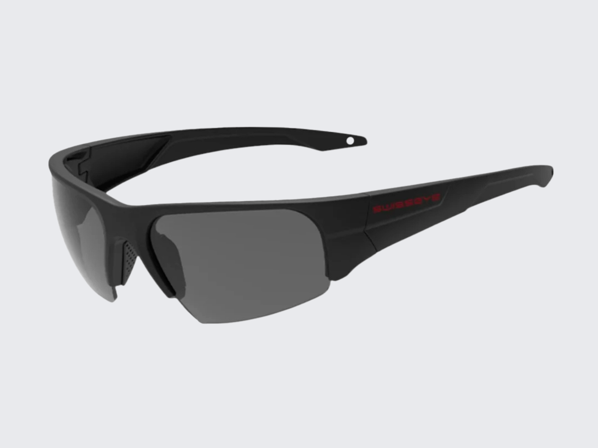 Swisseye® Viper V620 Ballistiset suojalasit Vermilion punainen / Savu