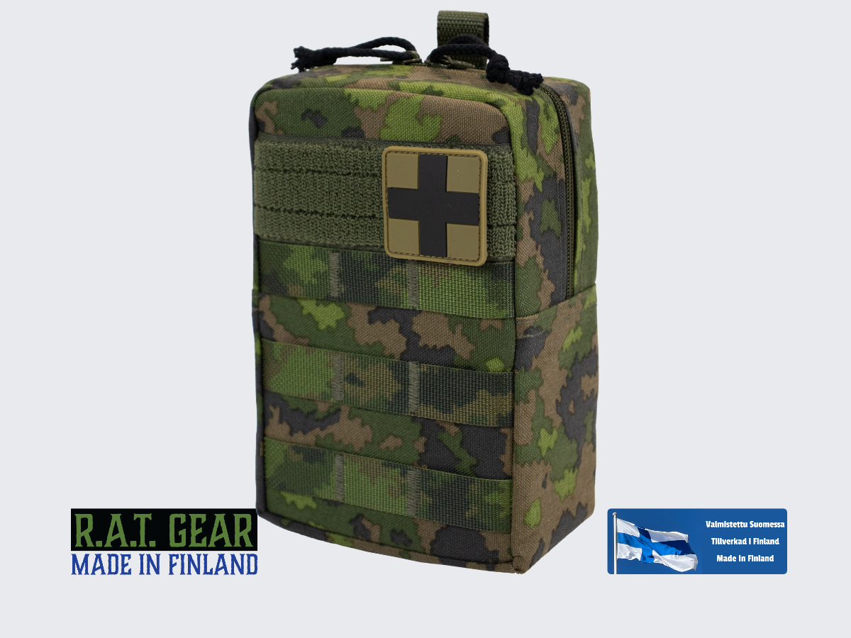 M05 Varustetasku RG-VT-22 NIR/IRR MOLLE + Ruskea EA merkki