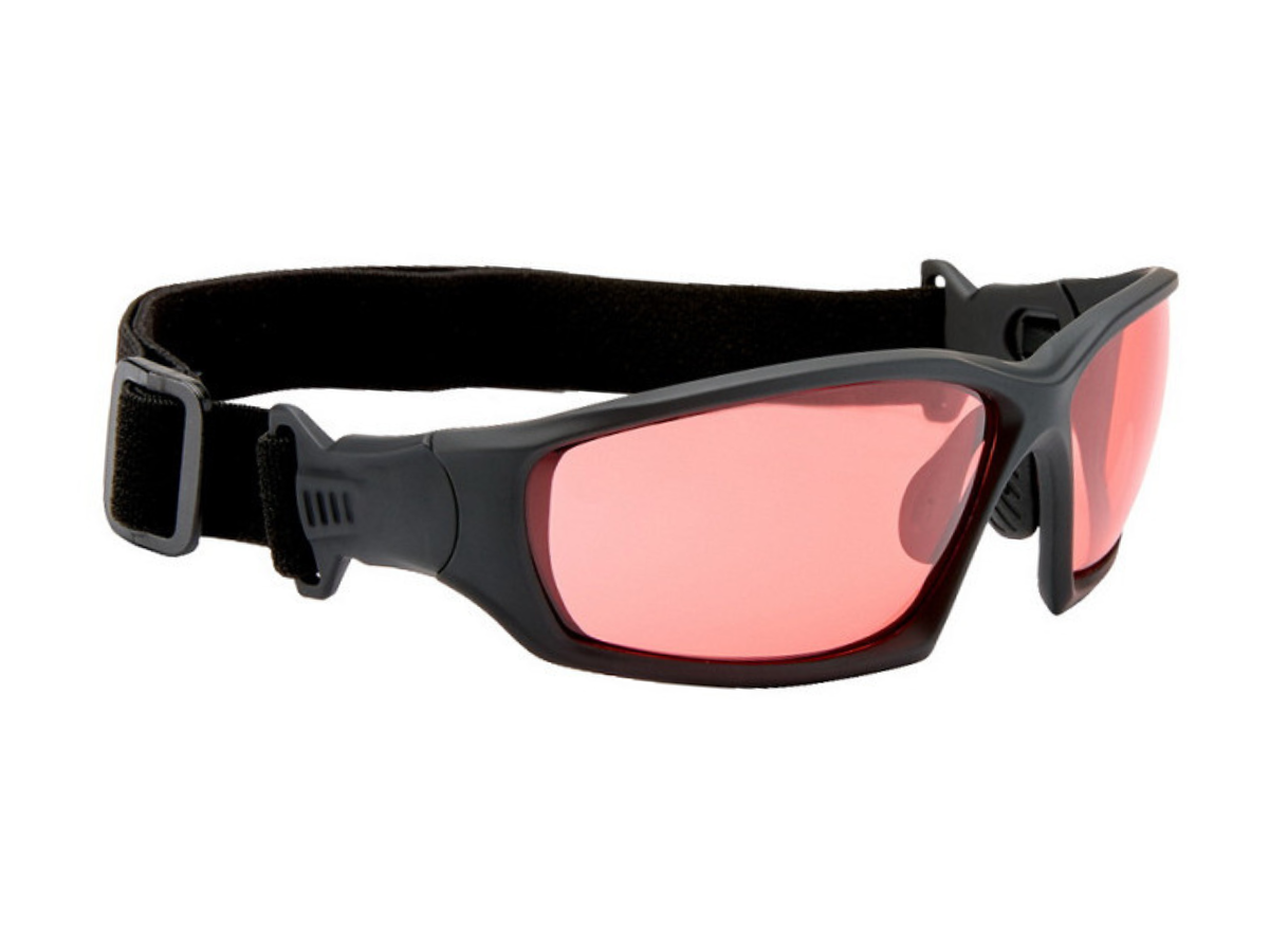 Swisseye® Wolf V620 Ballistiset suojalasit Vermilion punainen / Savu