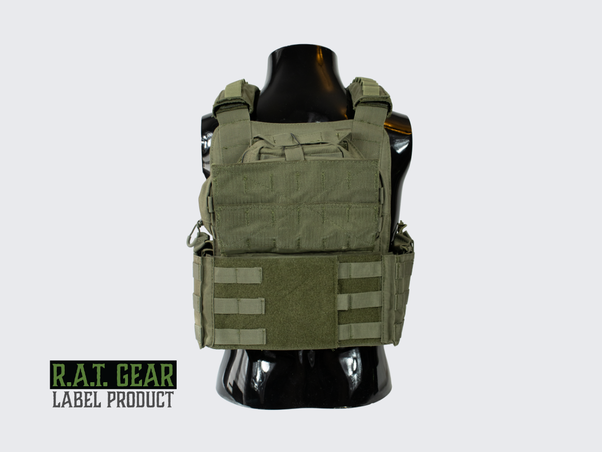 Monipuoliset ja kestävät MOLLE ja PALS yhteensopivat vihreät Plate Carrier VT-1 taisteluliivit. Versatile and durable MOLLE and PALS compatible green Plate Carrier VT-3 combat vest.