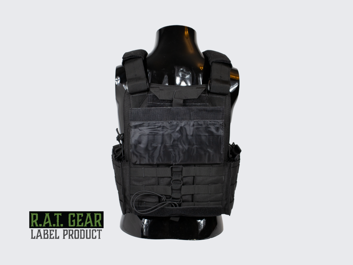 Monipuoliset ja kestävät MOLLE ja PALS yhteensopivat Plate Carrier VT-3 mustat taisteluliivit. Versatile and durable MOLLE and PALS compatible Plate Carrier VT-3 black combat vest.