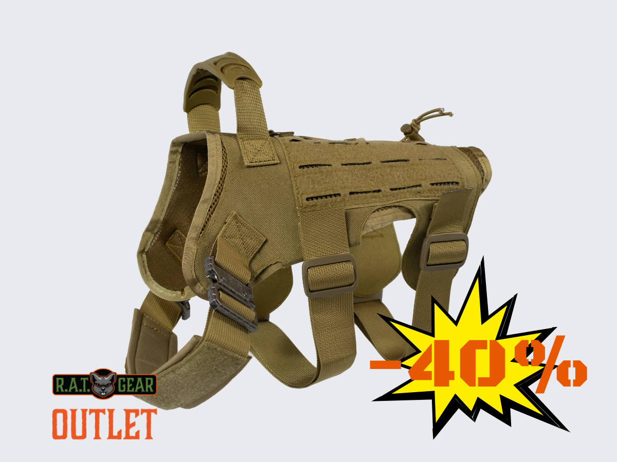 Cobra tactical dog harness Tan