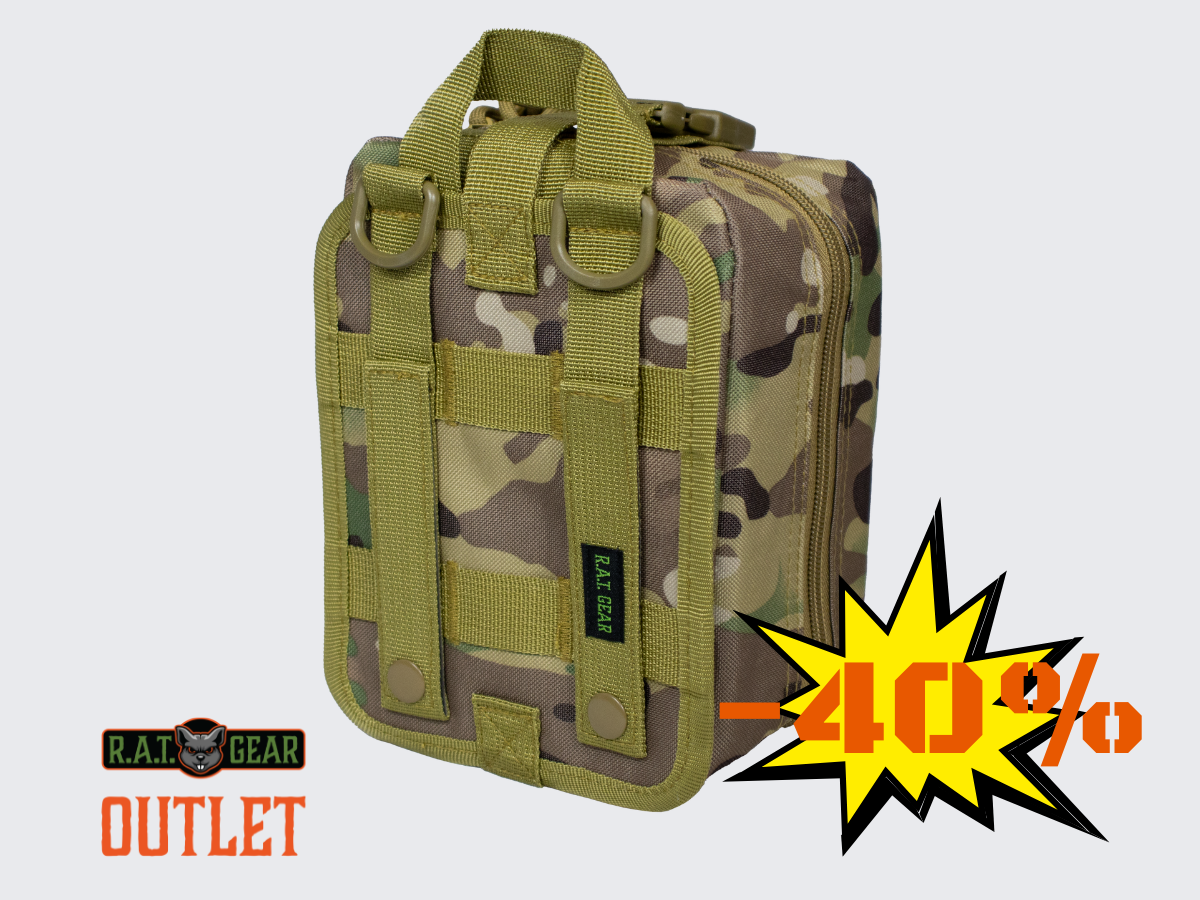 Taktinen Rip-Away MOLLE ensiapulaukku Camo