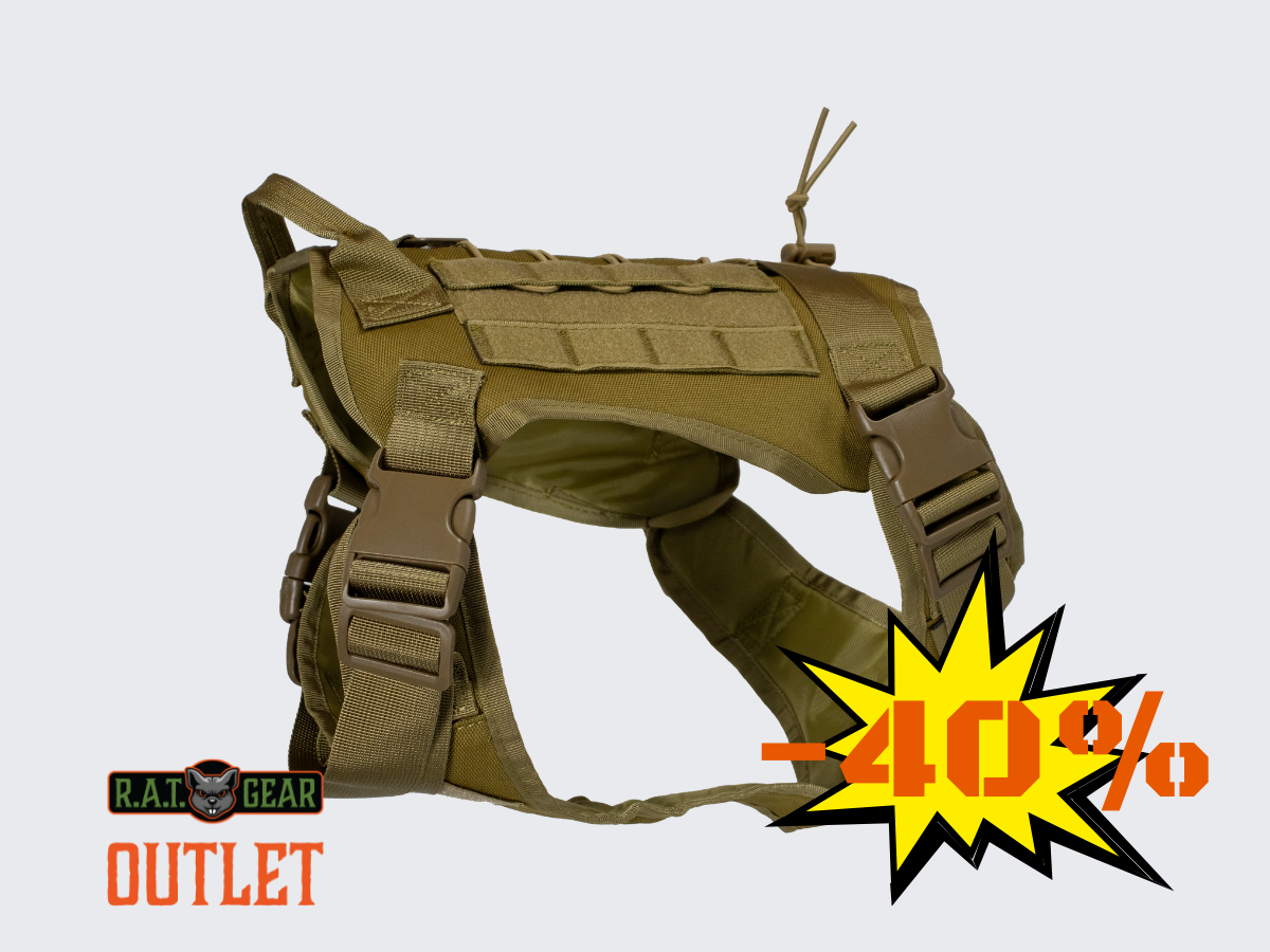Phantom tactical dog harness Tan