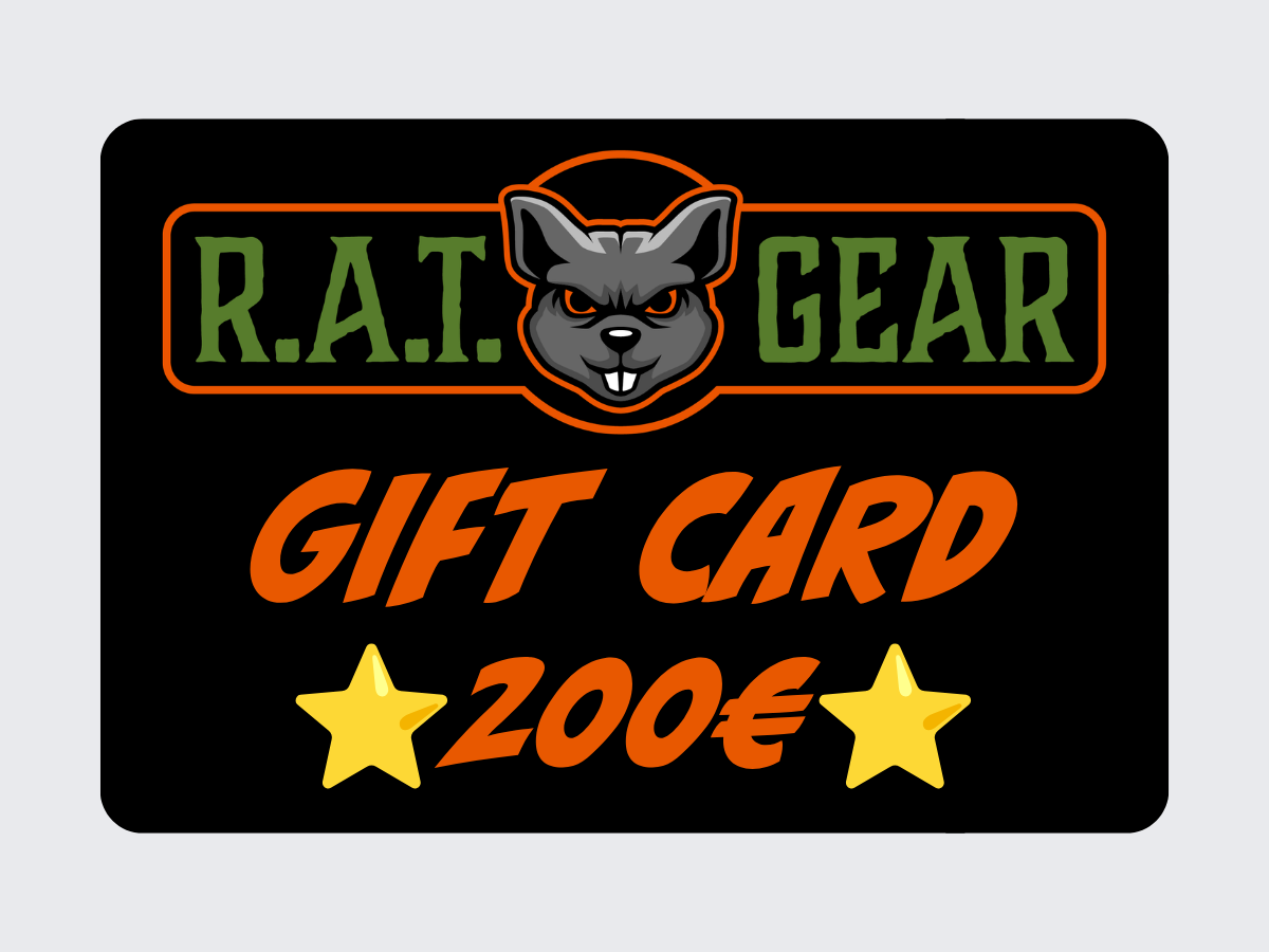 R.A.T. GEAR Lahjakortti 200€