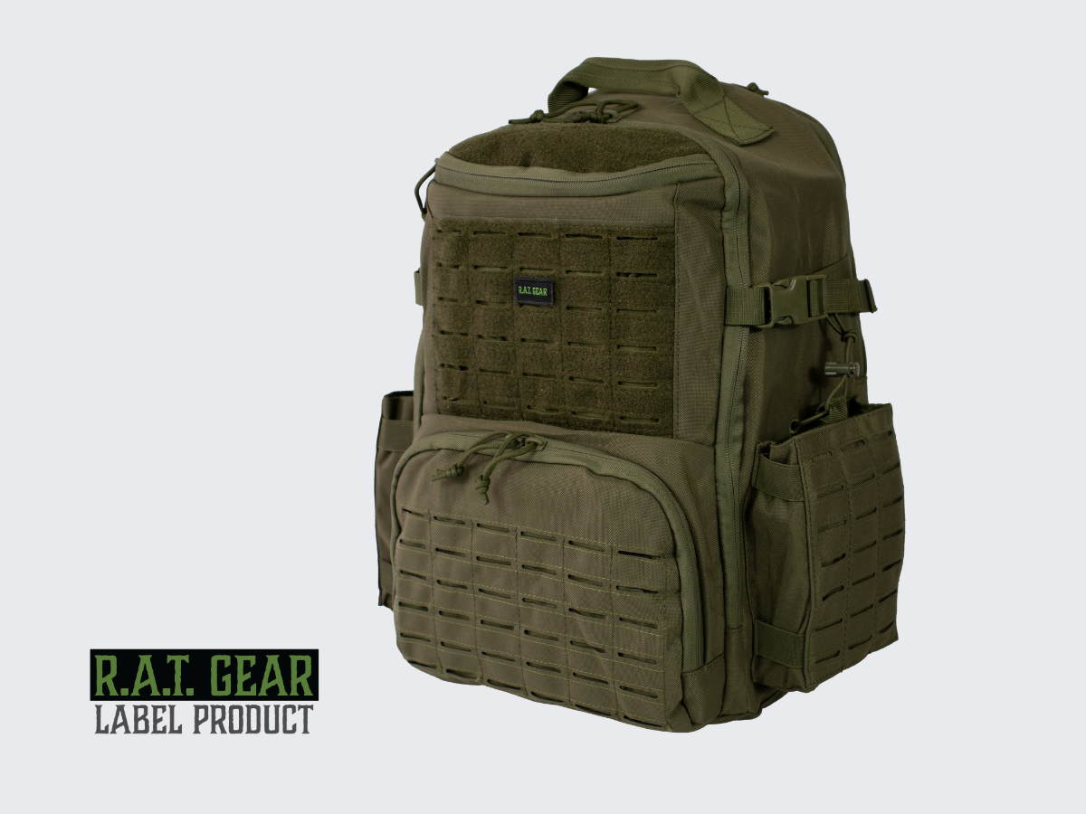 Ranger 40 daypack / laptop backpack LaserCut 40L Green