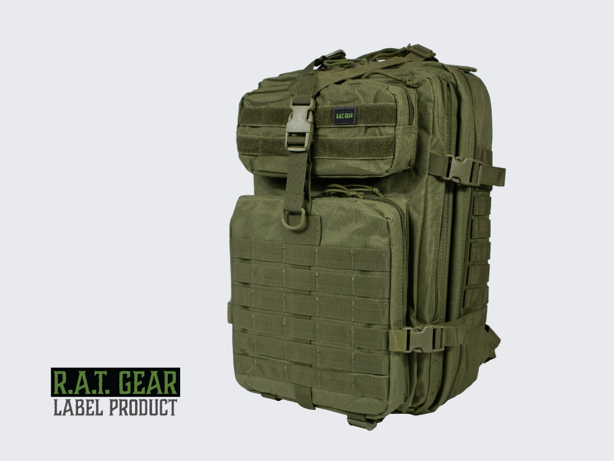 Monipuolinen, laadukas ja kestävä vihreä rynnäkköreppu Patrol 35L jokapäiväiseen käyttöön. A versatile, high-quality and durable green assault backpack Patrol 35L for everyday use.