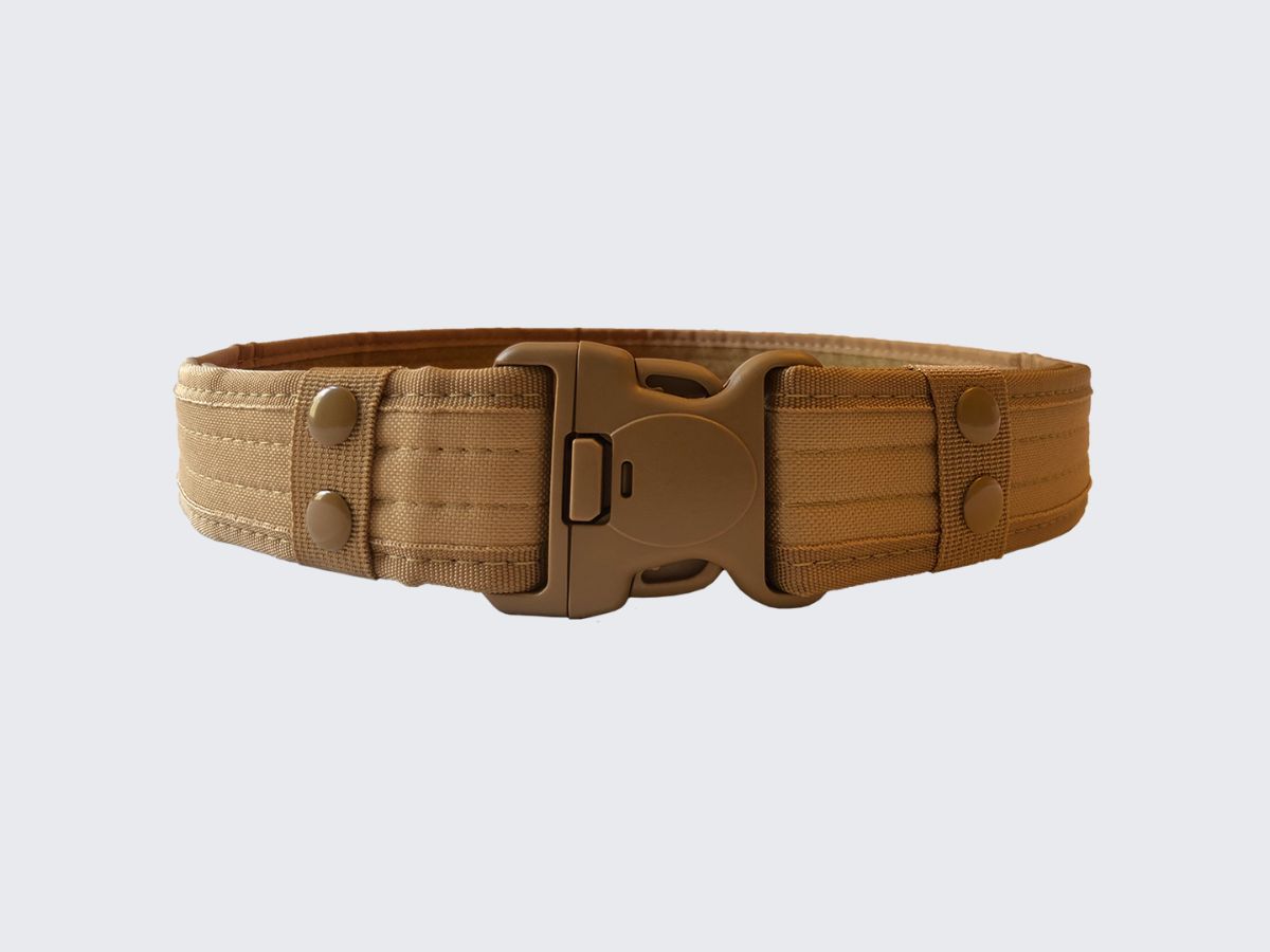 Utrustningsbälte Canvas Tan