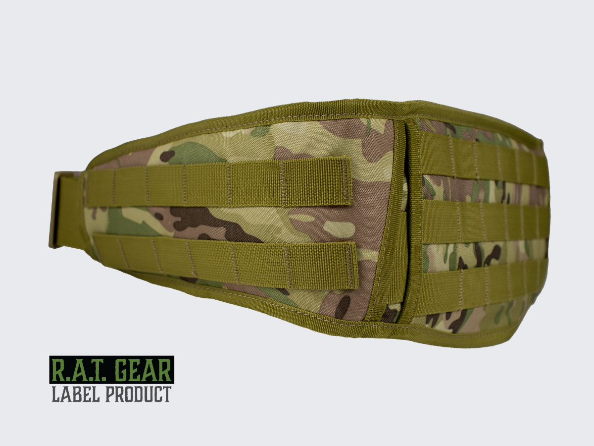 Camo kuvioinen kevytrakenteinen perus taisteluvyö. Camo lätt konstruktion med grundläggande stridsbälte. Camo pattern lightweight basic battle belt.