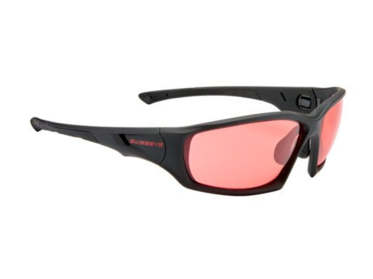 Swisseye® Wolf V620 Ballistiset suojalasit Vermilion punainen / Savu