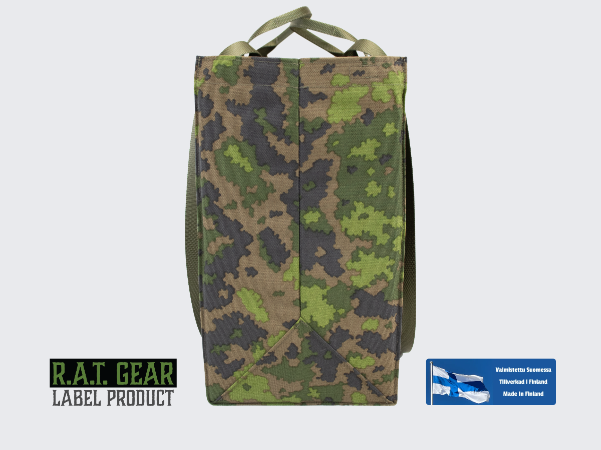 M05 vihreä metsäkuosin Varustekassi RG-VK-45 NIR-IRR / Kauppakassi / Rantakassi
