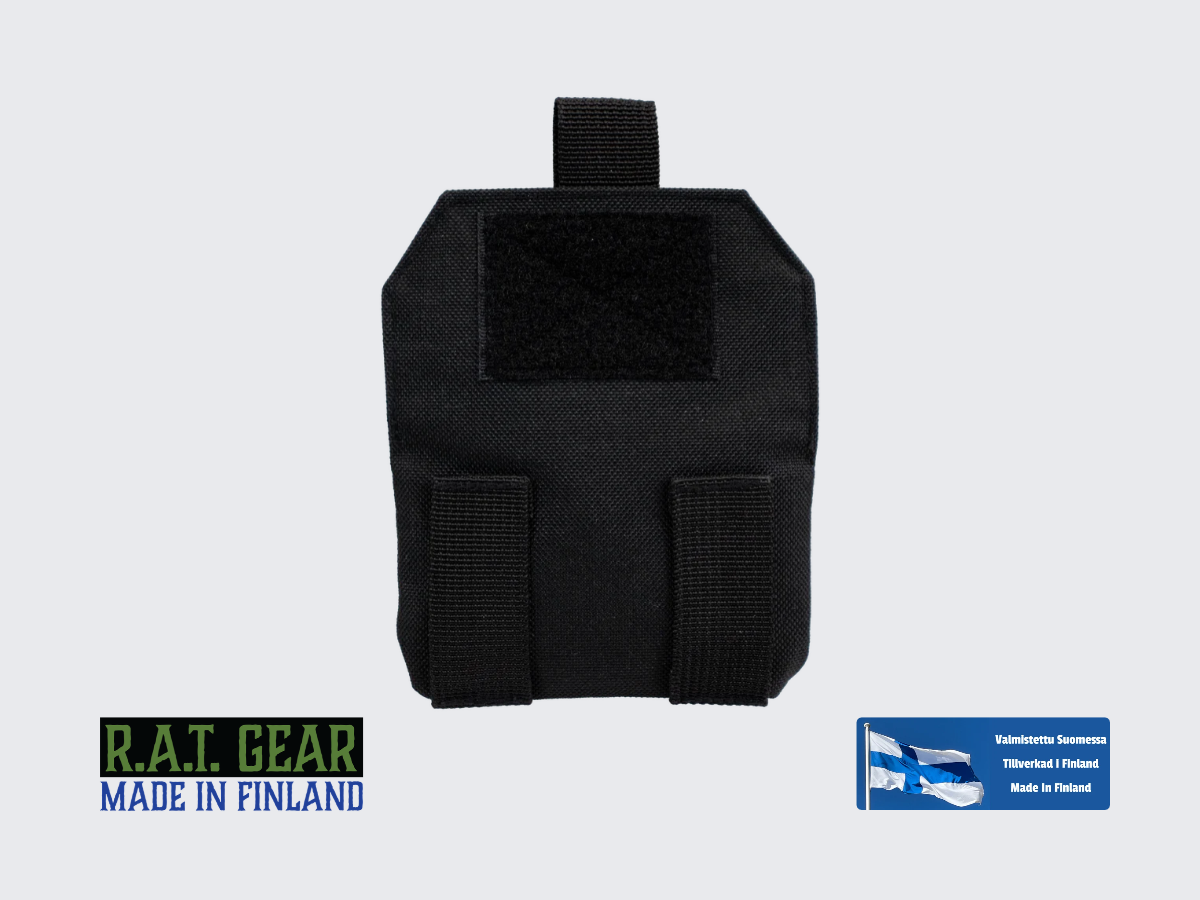 Utility Pouch RG-VT-06 for Rubber Gloves Black