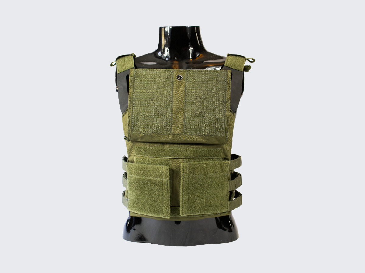 Jämäkkä ja kestävä OD vihreä Plate Carrier. Sturdy and Durable OD green colored Plate Carrier.