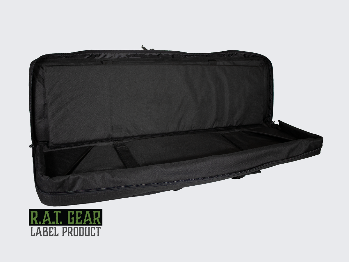 Raccoon 42 COMBO Aselaukku kahdelle aseelle 105 cm Musta