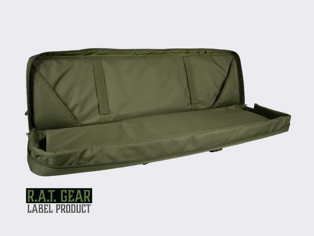 Raccoon 42 COMBO Aselaukku kahdelle aseelle 105 cm Vihreä