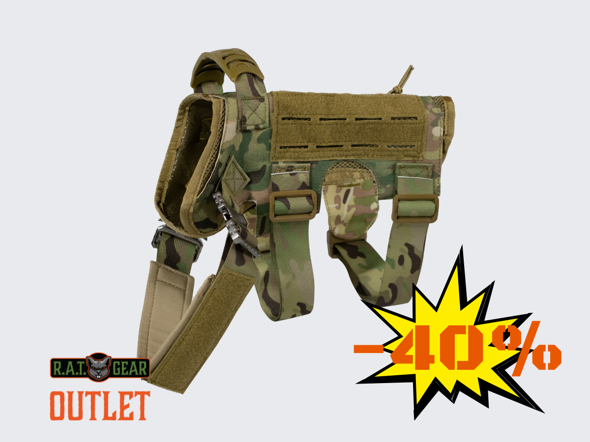 Cobra tactical dog harness Camo