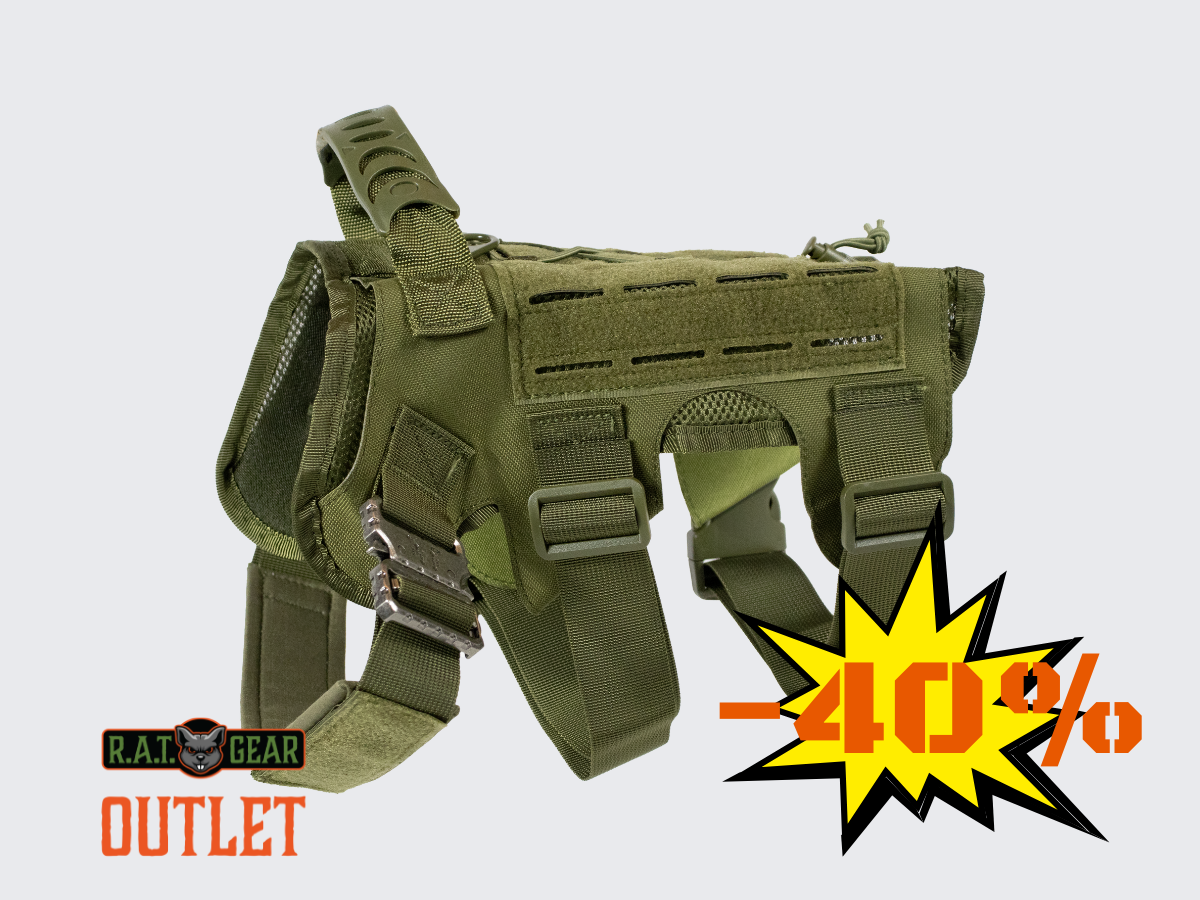 Cobra tactical dog harness Vihreä