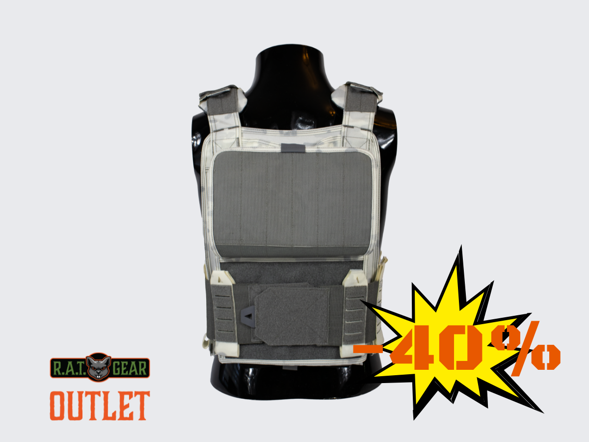 Plate Carrier Combat Vest VT-B Snow Camo CORDURA® Brand Fabric