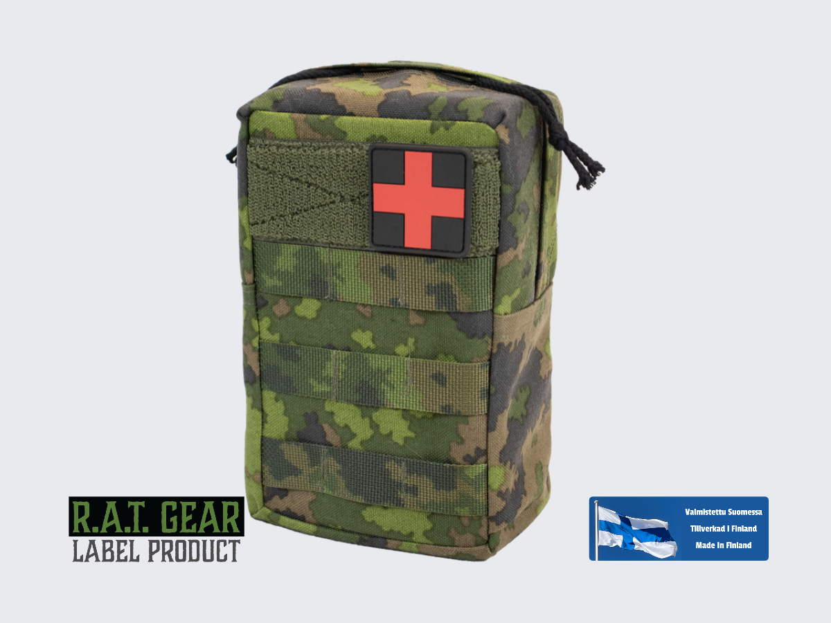 M05 Utrustningsficka RG-VT-20 NIR/IRR MOLLE + Röd första hjälpen-skylt