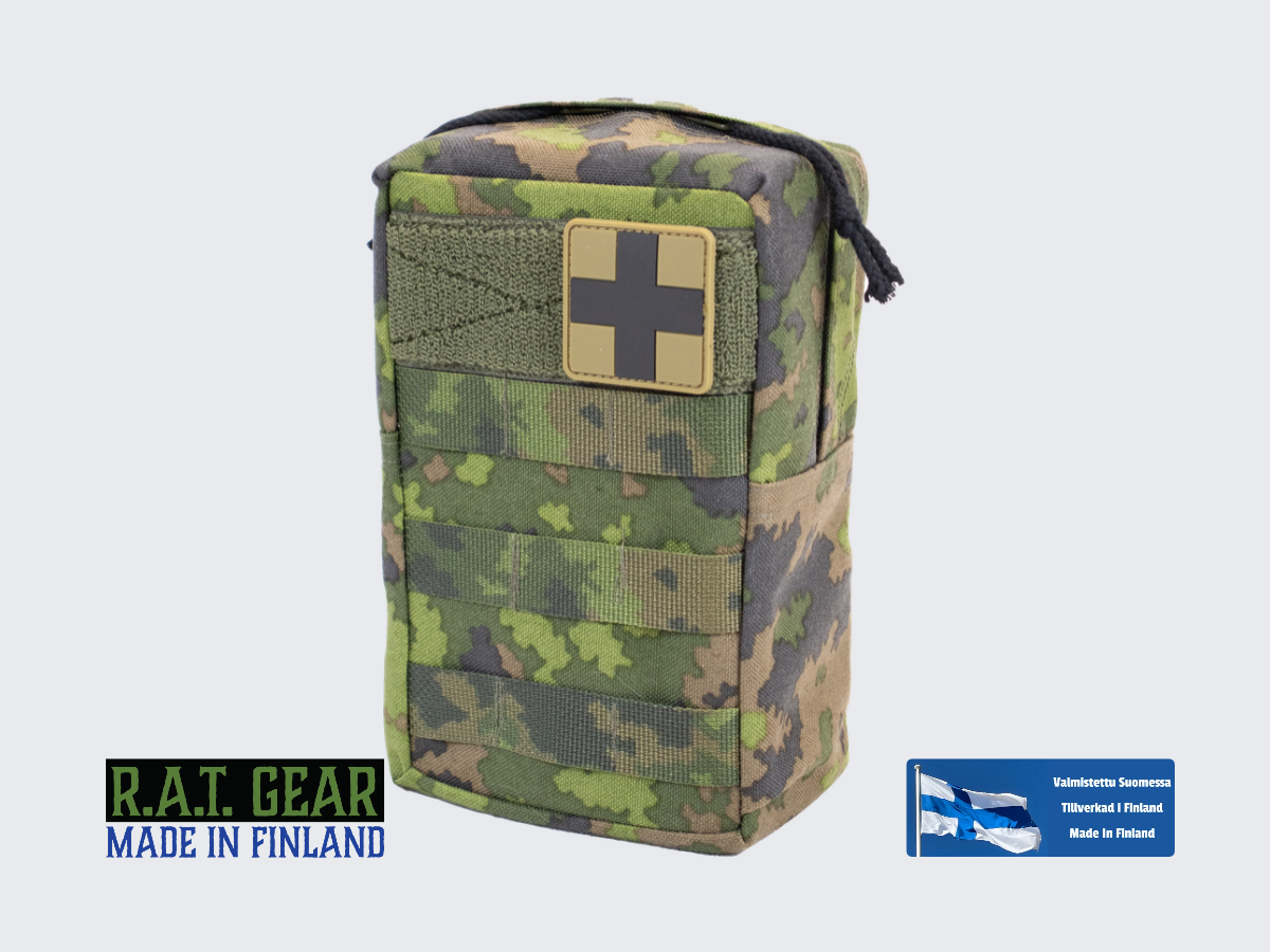 M05 Varustetasku RG-VT-20 NIR/IRR MOLLE + Ruskea EA merkki