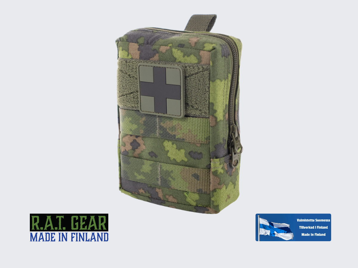 M05 Varustetasku RG-VT-10 NIR/IRR MOLLE + Vihreä EA merkki